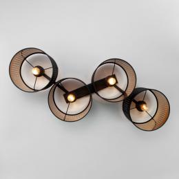 Потолочная люстра TK Lighting 852 Tago Black  - 6 купить